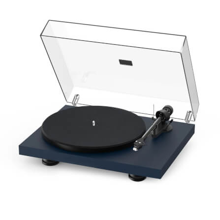 เครื่องเล่นแผ่นเสียง PROJECT : DEBUT CARBON EVO (พร้อมหัวเข็ม ORTOFON รุ่น 2M RED) (SATIN BLUE)_0